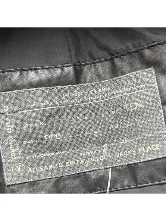 AllSaints black puffer coat - Picture 5 of 5